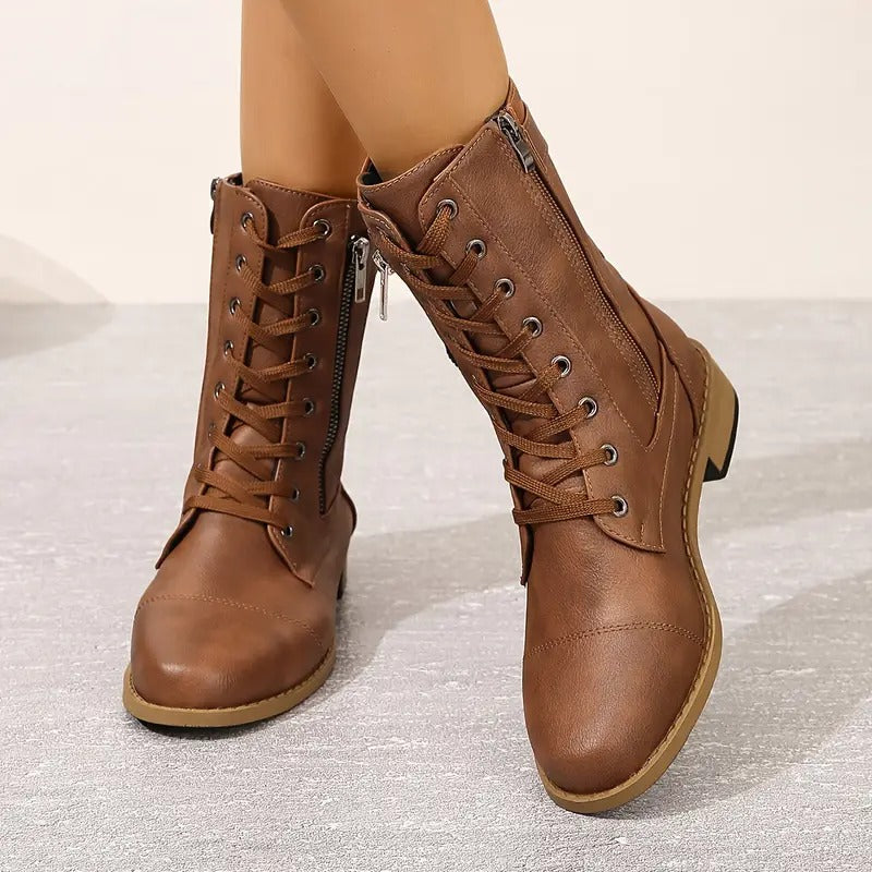 Botas Noa de cano médio